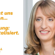 Isabell HUber ruft zu Dialog über digitales Lernen auf